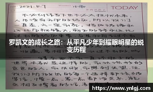 罗凯文的成长之路：从平凡少年到耀眼明星的蜕变历程